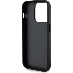 Etui Guess GUHCP15LPSQSQSK Apple iPhone 15 Pro hardcase Quilted Metal Logo czarny/black