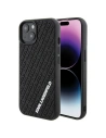 Karl Lagerfeld KLHCP15S3DMKRLK Apple iPhone 15 hardcase 3D Rubber Multi Logo black