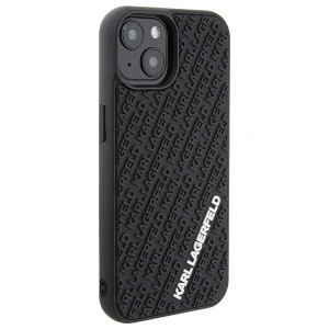 Etui Karl Lagerfeld KLHCP15S3DMKRLK Apple iPhone 15 hardcase 3D Rubber Multi Logo czarny/black