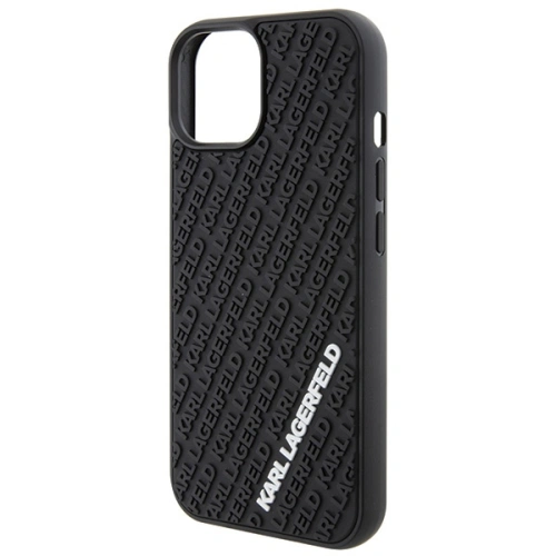 Kup Karl Lagerfeld Apple Carcasă KLHCP15S3DMKRLK iPhone 15 hardcase 3D cauciuc Multi Logo negru/negru - KLD1659 - {ean13} - Sklep Home Screen