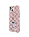 Kup Karl Lagerfeld Apple Carcasă KLHCP15SHNCMKLP iPhone 15 carcasă tare Monogram Choupette roz / roz - KLD1660 - {ean13} - Sklep Home Screen