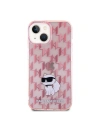 Kup Karl Lagerfeld Apple Carcasă KLHCP15SHNCMKLP iPhone 15 carcasă tare Monogram Choupette roz / roz - KLD1660 - {ean13} - Sklep Home Screen