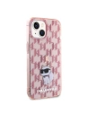 Kup Karl Lagerfeld Apple Carcasă KLHCP15SHNCMKLP iPhone 15 carcasă tare Monogram Choupette roz / roz - KLD1660 - {ean13} - Sklep Home Screen