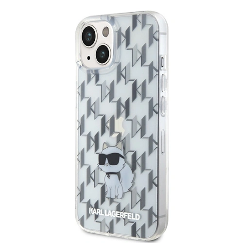 Kup Etui Karl Lagerfeld KLHCP15SHNCMKLT Apple iPhone 15 hardcase Monogram Choupette transparentní - KLD1661 - {ean13} - Sklep Home Screen