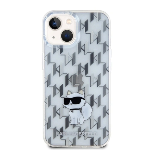 Kup Etui Karl Lagerfeld KLHCP15SHNCMKLT Apple iPhone 15 hardcase Monogram Choupette transparentní - KLD1661 - {ean13} - Sklep Home Screen