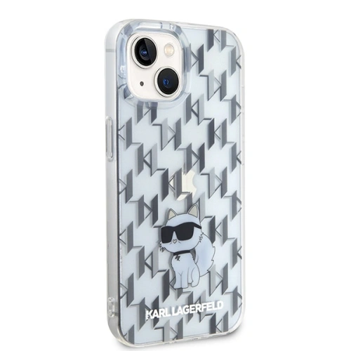 Kup Etui Karl Lagerfeld KLHCP15SHNCMKLT Apple iPhone 15 hardcase Monogram Choupette transparentní - KLD1661 - {ean13} - Sklep Home Screen