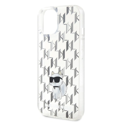 Kup Etui Karl Lagerfeld KLHCP15SHNCMKLT Apple iPhone 15 hardcase Monogram Choupette transparentní - KLD1661 - {ean13} - Sklep Home Screen