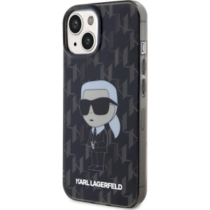 Etui Karl Lagerfeld KLHCP15SHNKMKLK Apple iPhone 15 hardcase Monogram Ikonik transparent
