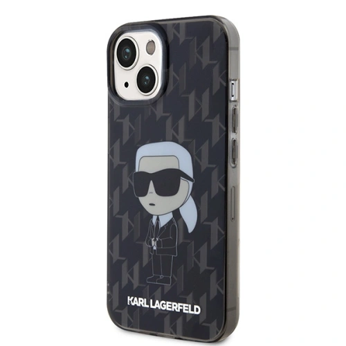 Kup Etui Karl Lagerfeld KLHCP15SHNKMKLK Apple iPhone 15 hardcase Monogram Ikonik transparentní - KLD1662 - {ean13} - Sklep Home Screen