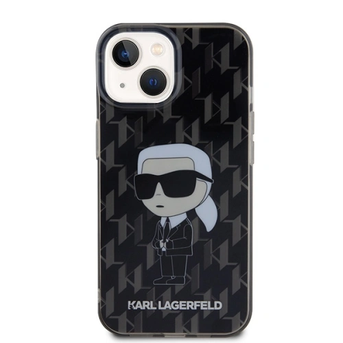 Kup Etui Karl Lagerfeld KLHCP15SHNKMKLK Apple iPhone 15 hardcase Monogram Ikonik transparentní - KLD1662 - {ean13} - Sklep Home Screen