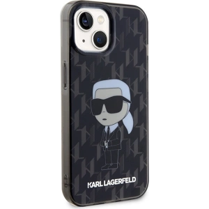 Etui Karl Lagerfeld KLHCP15SHNKMKLK Apple iPhone 15 hardcase Monogram Ikonik transparent