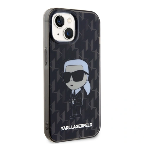 Kup Etui Karl Lagerfeld KLHCP15SHNKMKLK Apple iPhone 15 hardcase Monogram Ikonik transparentní - KLD1662 - {ean13} - Sklep Home Screen