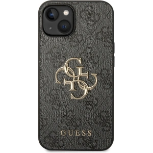 Etui Guess GUHCP15M4GMGGR Apple iPhone 15 Plus / 14 Plus hardcase 4G Big Metal Logo szary/grey
