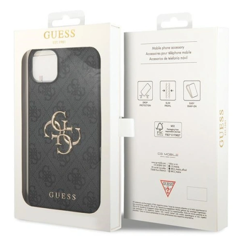 Kup Etui Guess GUHCP15M4GMGGR Apple iPhone 15 Plus / 14 Plus hardcase 4G Big Metal Logo šedá/grey - GUE2826 - {ean13} - Sklep Home Screen