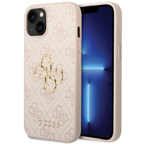 Buy Guess GUHCP15M4GMGPI Apple iPhone 15 Plus / 14 Plus hardcase 4G Big Metal Logo pink - GUE2827 - {ean13} - Home Screen Store Europe