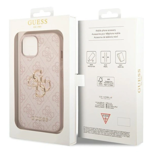 Kup Etui Guess GUHCP15M4GMGPI Apple iPhone 15 Plus / 14 Plus hardcase 4G Big Metal Logo růžový/pink - GUE2827 - {ean13} - Sklep Home Screen