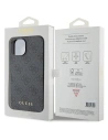 Kup Guess Apple Carcasă GUHCP15MG4GFGR iPhone 15 Plus / 14 Plus carcasă tare 4G Metal Gold Logo gri/gri - GUE2828 - {ean13} - Sklep Home Screen