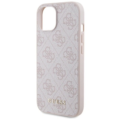 Kup Guess Apple Carcasă GUHCP15MG4GFPI iPhone 15 Plus / 14 Plus carcasă tare 4G Metal Gold Logo roz / roz - GUE2829 - {ean13} - Sklep Home Screen