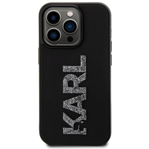 Kup Etui Karl Lagerfeld KLHCP15X3DMBKCK Apple iPhone 15 Pro Max hardcase 3D Rubber Glitter Logo černý/black - KLD1665 - {ean13} - Sklep Home Screen