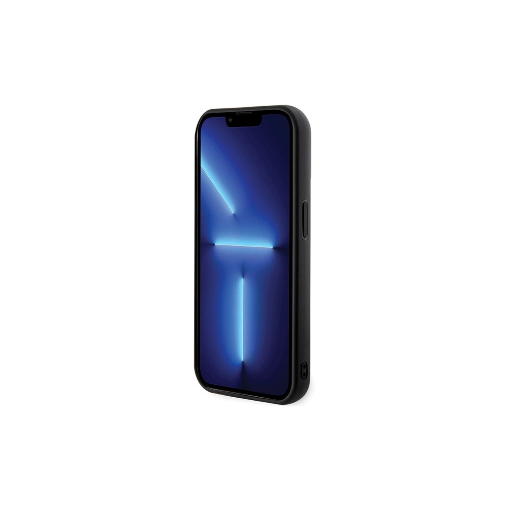 Etui Karl Lagerfeld KLHCP15X3DMBKCK Apple iPhone 15 Pro Max hardcase 3D Rubber Glitter Logo czarny/black