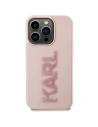 Buy Karl Lagerfeld KLHCP15X3DMBKCP Apple iPhone 15 Pro Max hardcase 3D Rubber Glitter Logo pink - KLD1666 - {ean13} - Home Screen Store Europe