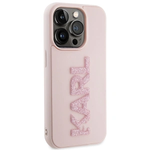 Kup Etui Karl Lagerfeld KLHCP15X3DMBKCP Apple iPhone 15 Pro Max hardcase 3D Rubber Glitter Logo różowy/pink - KLD1666 - {ean13} - Sklep Home Screen