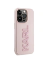 Buy Karl Lagerfeld KLHCP15X3DMBKCP Apple iPhone 15 Pro Max hardcase 3D Rubber Glitter Logo pink - KLD1666 - {ean13} - Home Screen Store Europe