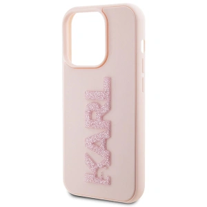 Kup Etui Karl Lagerfeld KLHCP15X3DMBKCP Apple iPhone 15 Pro Max hardcase 3D Rubber Glitter Logo różowy/pink - KLD1666 - {ean13} - Sklep Home Screen