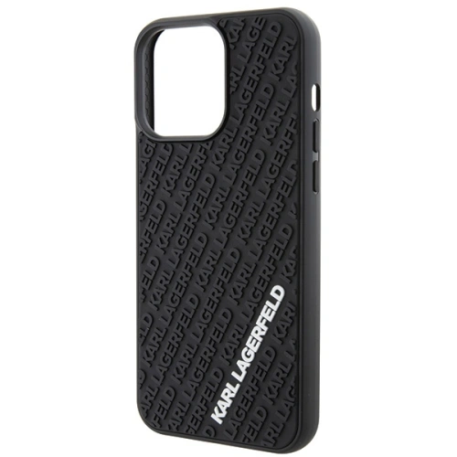Kup Etui Karl Lagerfeld KLHCP15X3DMKRLK Apple iPhone 15 Pro Max hardcase 3D Rubber Multi Logo černý/black - KLD1667 - {ean13} - Sklep Home Screen