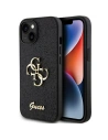 Guess Apple Husă GUHCP15MHG4SGK iPhone 15 Plus / 14 Plus hardcase Glitter Script Big 4G negru/negru