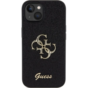 Etui Guess GUHCP15MHG4SGK Apple iPhone 15 Plus / 14 Plus hardcase Glitter Script Big 4G czarny/black