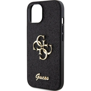 Etui Guess GUHCP15MHG4SGK Apple iPhone 15 Plus / 14 Plus hardcase Glitter Script Big 4G czarny/black