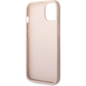 Etui Guess GUHCP15S4GMGPI Apple iPhone 15 hardcase 4G Big Metal Logo różowy/pink