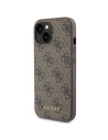 Kup Etui Guess GUHCP15SG4GFBR Apple iPhone 15 hard case 4G Metal Gold Logo brązowy/brown - GUE2834 - {ean13} - Sklep Home Screen
