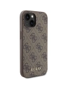Kup Etui Guess GUHCP15SG4GFBR Apple iPhone 15 hard case 4G Metal Gold Logo brązowy/brown - GUE2834 - {ean13} - Sklep Home Screen