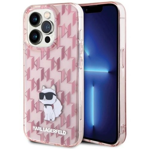 Kup Etui Karl Lagerfeld KLHCP15XHNCMKLP Apple iPhone 15 Pro Max hardcase Monogram Choupette růžový/pink - KLD1668 - {ean13} - Sklep Home Screen