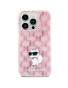 Kup Etui Karl Lagerfeld KLHCP15XHNCMKLP Apple iPhone 15 Pro Max hardcase Monogram Choupette růžový/pink - KLD1668 - {ean13} - Sklep Home Screen