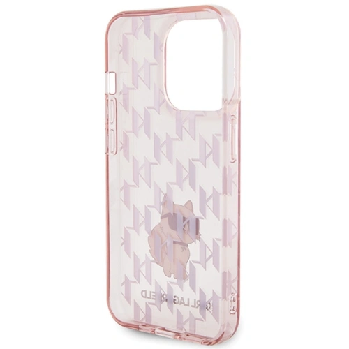 Kup Etui Karl Lagerfeld KLHCP15XHNCMKLP Apple iPhone 15 Pro Max hardcase Monogram Choupette růžový/pink - KLD1668 - {ean13} - Sklep Home Screen