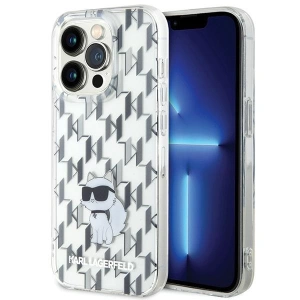 Buy Karl Lagerfeld KLHCP15XHNCMKLT Apple iPhone 15 Pro Max hardcase Monogram Choupette transparent - KLD1669 - {ean13} - Home Screen Store Europe