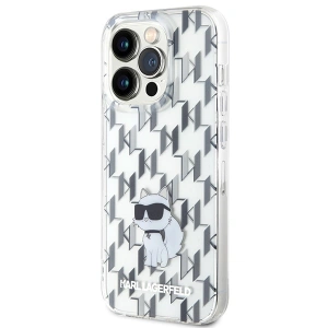 Buy Karl Lagerfeld KLHCP15XHNCMKLT Apple iPhone 15 Pro Max hardcase Monogram Choupette transparent - KLD1669 - {ean13} - Home Screen Store Europe
