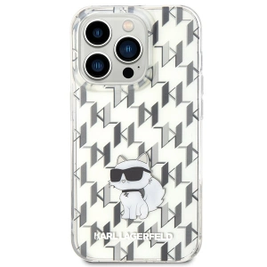 Kup Case Karl Lagerfeld KLHCP15XHNCMKLT Apple iPhone 15 Pro Max Hardcase Monogram Choupette transparent - KLD1669 - {ean13} - Sklep Home Screen