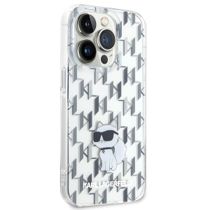 Buy Karl Lagerfeld KLHCP15XHNCMKLT Apple iPhone 15 Pro Max hardcase Monogram Choupette transparent - KLD1669 - {ean13} - Home Screen Store Europe