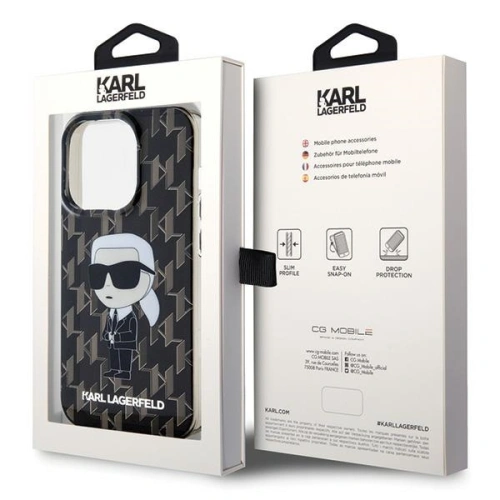 Kup Etui Karl Lagerfeld KLHCP15XHNKMKLK Apple iPhone 15 Pro Max hardcase Monogram Ikonik průhledný - KLD1670 - {ean13} - Sklep Home Screen