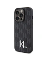 Kup Case Karl Lagerfeld KLHCP15XPKLPKLK Apple iPhone 15 Pro Max Hardcase Leder Monogram Heißpräge Metalllogo schwarz/black - KLD1671 - {ean13} - Sklep Home Screen