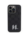 Kup Karl Lagerfeld Apple Caz KLHCP15XPKLPKLK iPhone 15 Pro Max hardcase piele Monogram Hot Stamp Metal Logo negru / negru - KLD1671 - {ean13} - Sklep Home Screen
