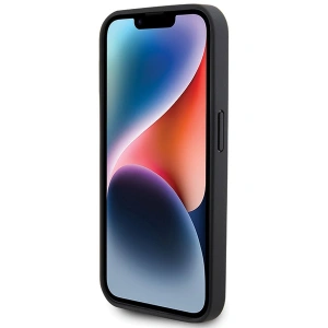 Buy Karl Lagerfeld KLHCP15XPKLPKLK Apple iPhone 15 Pro Max hardcase Leather Monogram Hot Stamp Metal Logo black - KLD1671 - {ean13} - Home Screen Store Europe