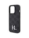 Kup Case Karl Lagerfeld KLHCP15XPKLPKLK Apple iPhone 15 Pro Max Hardcase Leder Monogram Heißpräge Metalllogo schwarz/black - KLD1671 - {ean13} - Sklep Home Screen