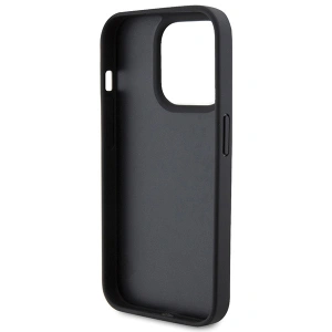 Kup Case Karl Lagerfeld KLHCP15XPKLPKLK Apple iPhone 15 Pro Max Hardcase Leder Monogram Heißpräge Metalllogo schwarz/black - KLD1671 - {ean13} - Sklep Home Screen