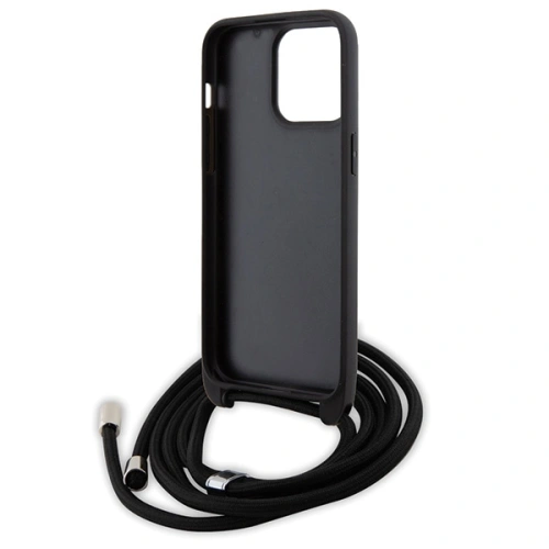 Kup Etui Karl Lagerfeld KLHCP15XSAKCPSK Apple iPhone 15 Pro Max hardcase Crossbody Saffiano Metal Pin Karl & Choupette černý/black - KLD1672 - {ean13} - Sklep Home Screen