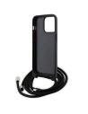 Kup Etui Karl Lagerfeld KLHCP15XSAKCPSK Apple iPhone 15 Pro Max hardcase Crossbody Saffiano Metal Pin Karl & Choupette černý/black - KLD1672 - {ean13} - Sklep Home Screen